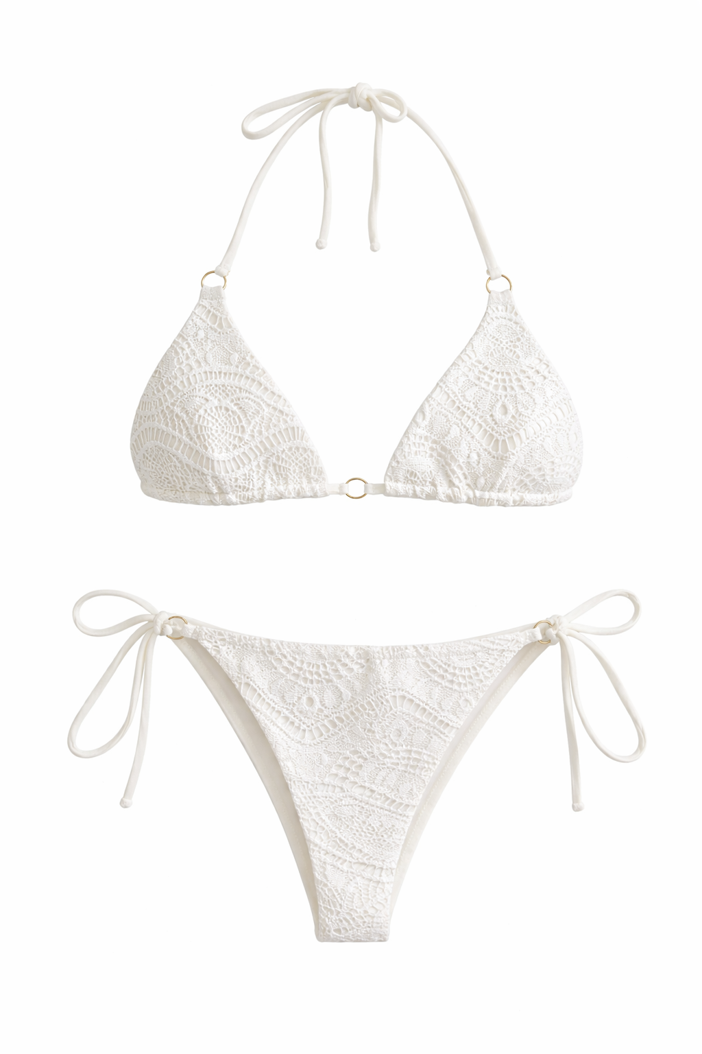 Rio Lace Pearl Bikini Set
